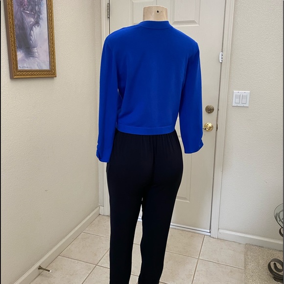 “APT 9” 💙 Super Cute 🌈 Royal Blue Bolero Sweater - Picture 4 of 16